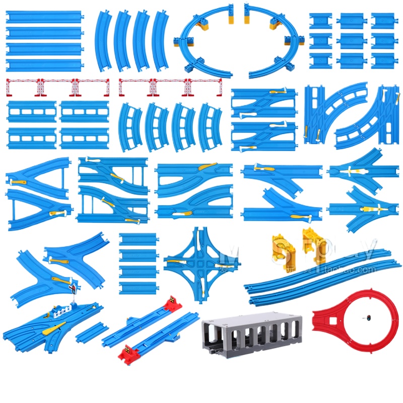 Hot Wheels Car Track Sets - TAKARA TOMY TOMICA PALRAIL รถไฟของเล่นเด็กรถไฟ Diecast