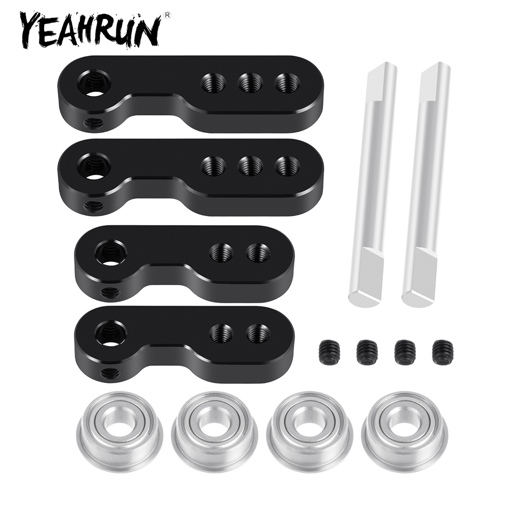 Tamiya Model Rc Car - YEAHRUN อลูมิเนียม Servo พวงมาลัย FIXED Mount
