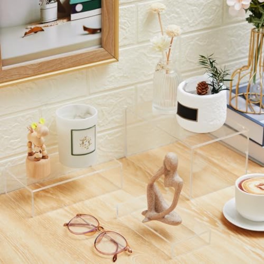 ชุดแท่นวางขนมสำหรับจัดเลี้ยง:  - Display Risers Set บทวิจารณ์และราคา