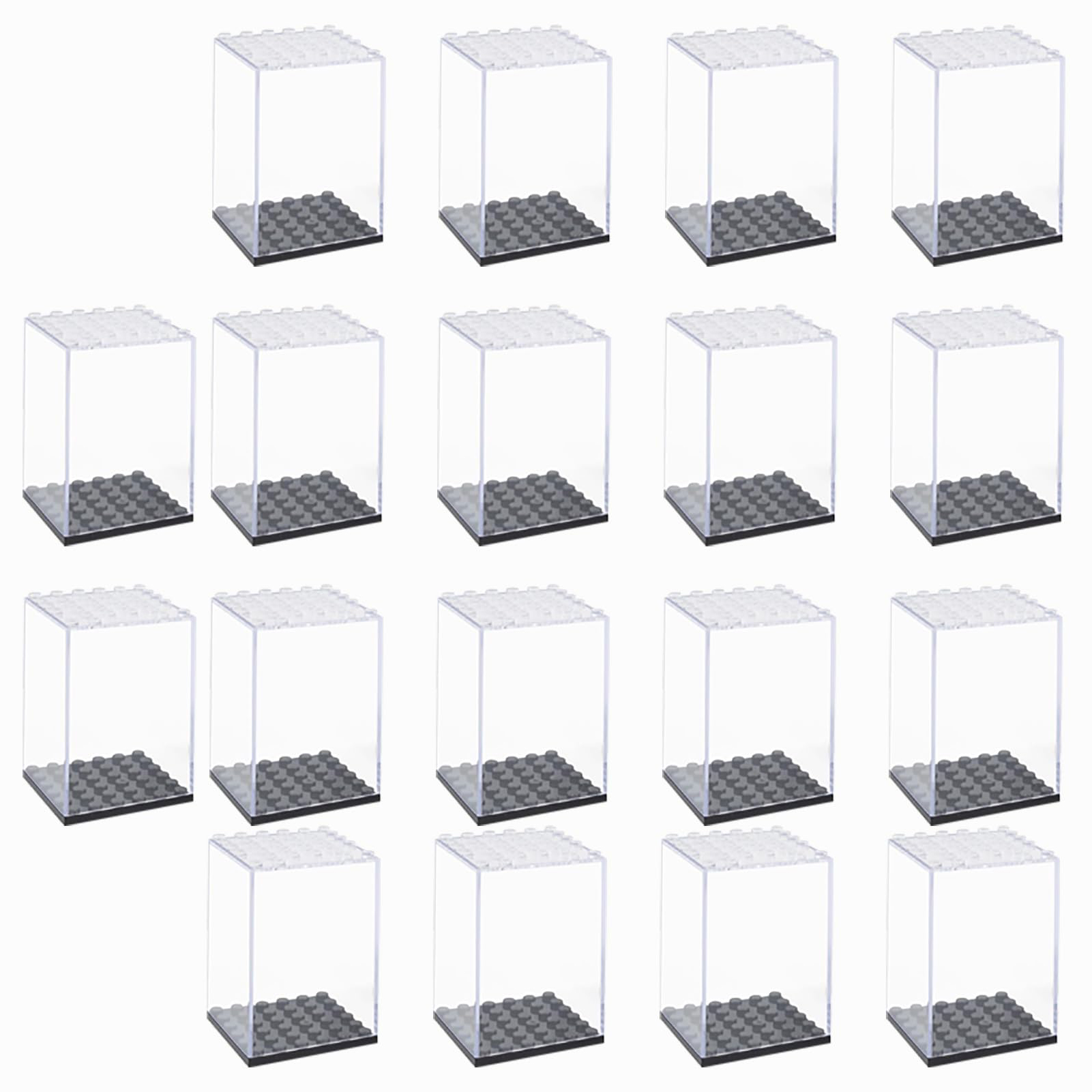 อะคริลิค Building Block กล่องส - Lego Minifigure Holder บทวิจารณ์และราคา