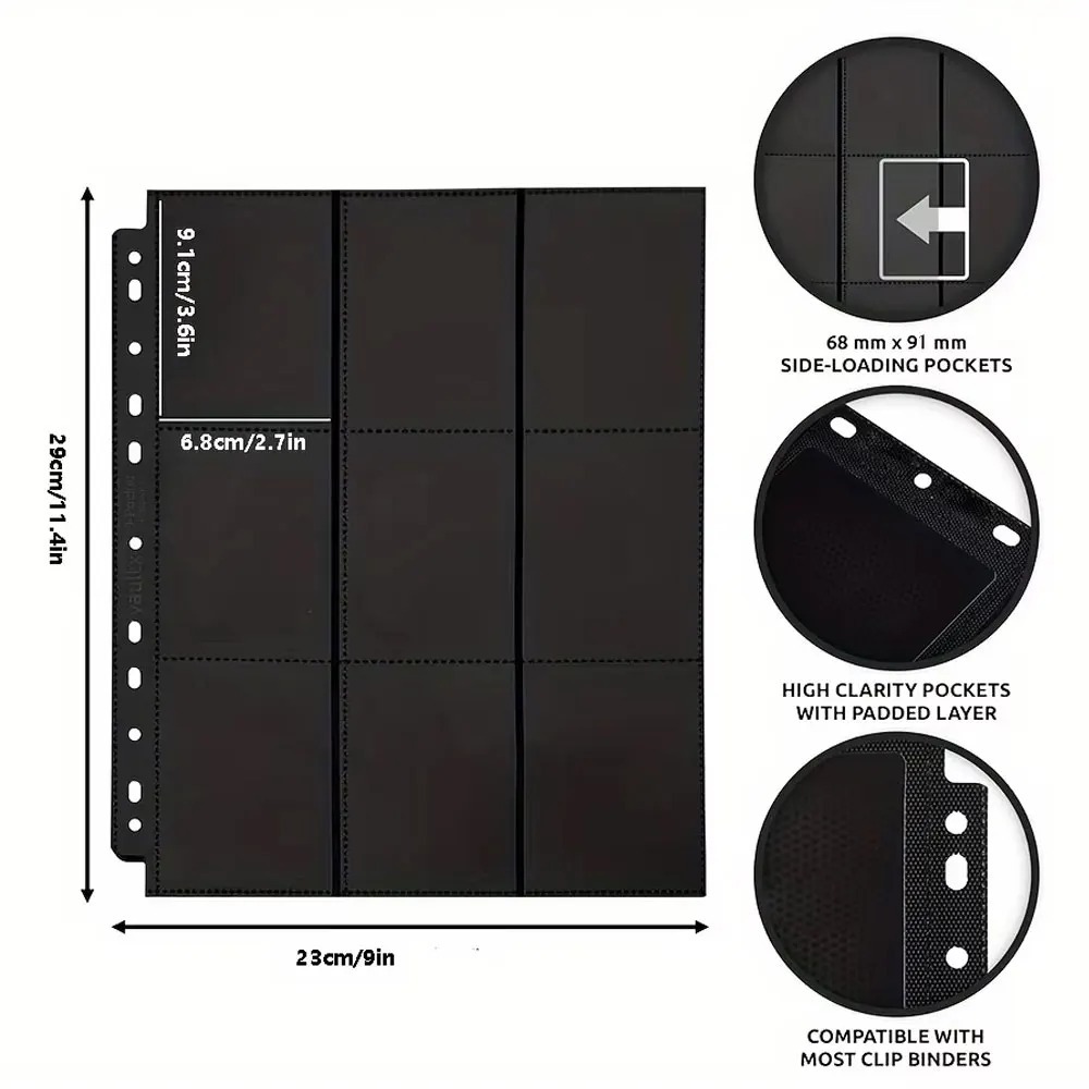 แพ็ค 10 ชิ้น กระเป๋าเก็บการ์ดเ - Trading Card Binder บทวิจารณ์และราคา