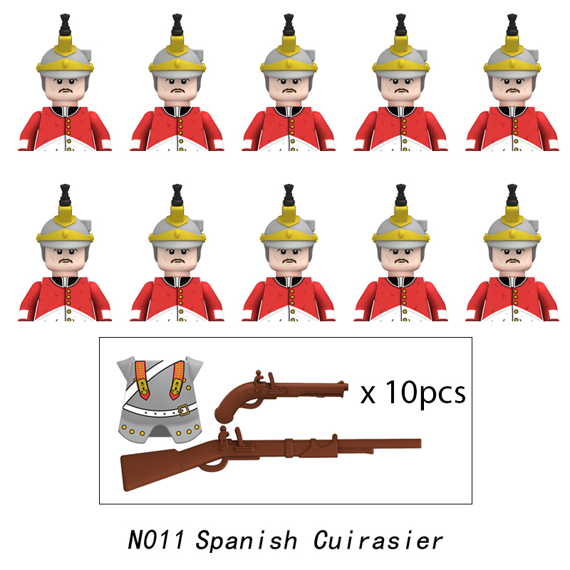 10pcs Napoleonic Wars ทหารทหาร - Lego Minifigure Holder บทวิจารณ์และราคา
