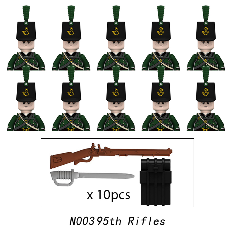 10pcs Napoleonic Wars ทหารทหาร - Lego Minifigure Holder บทวิจารณ์และราคา